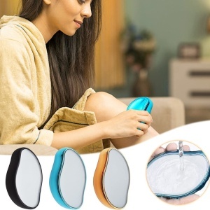 Epilator prin frecare,Crystal Hair Remover, portabil, reutilizabil, fara durere - Img 2