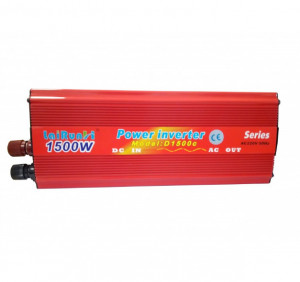 Invertor Auto Lai Run 12V- to 220V~/50Hz, putere 1500W - Img 1