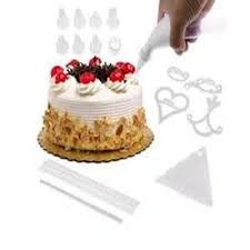 Kit cu 100 piese pentru decorarea prajiturilor Cake Decorating Kit - Img 3