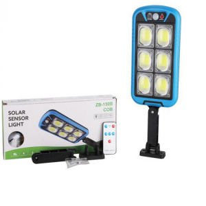 Lampa Solara de Perete 30W, ZB- 150B COB, IP65, Albastru - Img 1