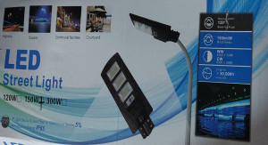 Lampa Stradala Solara Led 150W cu 3 Cadrane, IP 65, 150Lm - Img 2
