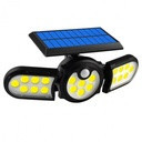 Lampa Tripla cu panou solar SH-1206B, 140COB