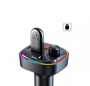 Modulator auto bluetooth si port dublu usb C13 - Img 4