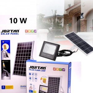 Proiector Solar Jortan, LED SMD 10W cu Panou Solar si telecomanda
