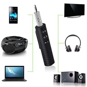 Receptor Bluetooth Auto BT-450 Wireless, mufa Audio Jack 3.5mm, microfon incorporat, muzica/apeluri telefonice, culoare Negru - Img 5