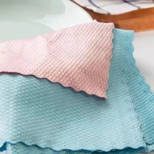 Set 10 Lavete Magice din Microfibra Super Absorbante, Uscare Rapida, fara pete si scame 25 x 25 cm - Img 6