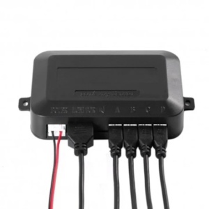 Set Senzori parcare auto detector parktronic display radar monitor 4 senzori  - Img 2