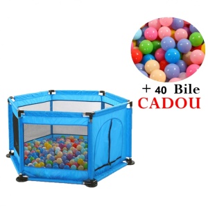 Tarc de Joaca + Cos de Baschet Pentru Copii cu 40 bile Cadou - Img 3