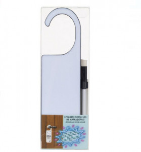 Agatatoare cu LED pentru usa DU NOT DISTURB, mesaje scrise, 7x3x21 cm - Img 5