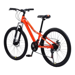 Bicicleta CARAIMAN, 26XJL, Portocaliu, 26 inch, Cadru Otel, Frane pe Disc, 21 Viteze - Img 2