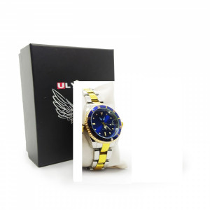 Ceas Ulysses Silver-Gold Blue Dama