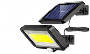 Lampa solara de Perete W781-1, 120Cob Split Solar Wall Light - Img 1