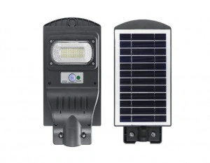 Lampa Stradala, Jortan, proiector LED cu incarcare solara, 30W