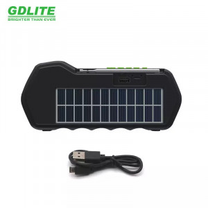 Lanterna Solara Cu Radio Si Bluetooth, GDLITE 11 - Img 3