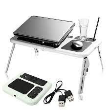 Masuta de laptop multifunctionala e-table , suport usb, Cod0400SBN - Img 5