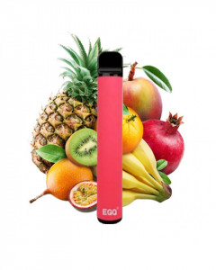 Narghilea Electronica EGQ 1100 pufuri Mix de fructe, nicotina 2%