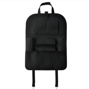 Organizator pentru scaun auto, multifunctional, negru, 85x40cm - Img 2