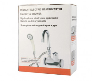 Robinet Electric cu Dus, Prindere in Chiuveta, fara afisaj - Img 4