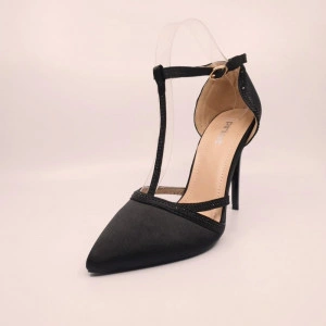 Sandale cu Toc K-66 Black R1/4/1