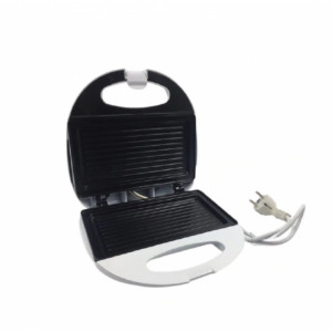 Sandwich maker Hotzeass KY-20S, 750 W, plita grill, Alb, Cod 00450drL - Img 3