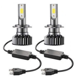 Set 2 Becuri cu led H7 ,mini 2 super slim, Led Headlight,12v ,50w 8000lm 6000k