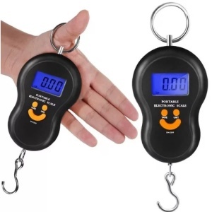 Cantar electronic de mana, 50kg, portabil - Img 2