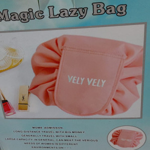 Geantă cosmetică cu șnur pentru femei, Magic Lazy Bag - Img 5