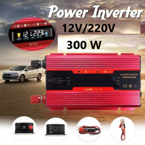 Invertor Auto Power Inverter, 12V- to 220V~/50Hz, putere 300W - Img 1
