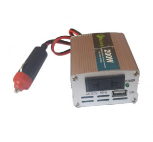Invertor Tensiune LaiRun 12V-220V, 200 W, putere continua 200 W - Img 2