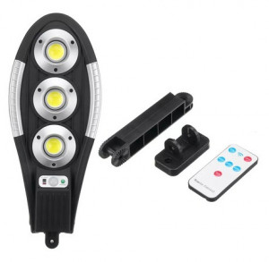 Lampa Stradala Proiector LED cu Incarcare Solara Jortan, 150W , 3 cadrane - Img 1