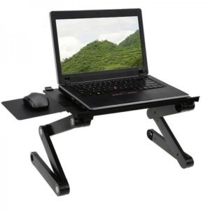 Masa laptop multifunctionala T8, reglabila - Img 3
