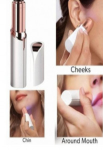 Mini Epilator Facial Flawlbss, Hipoalergenic, in Forma de Ruj - Img 4
