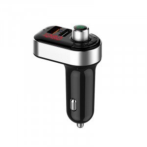 Modulator FM cu Bluetooth, 2 USB, Mp3, Redare USB/microSD, Functie Handsfree – C7 - Img 4
