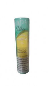 Narghilea electronica cu nicotina VAPY Vibes - Pineapple Banana, 2500 pufuri cu nicotina 2% - Img 1
