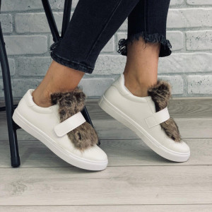 Pantofi casual 6180-2 WHITE R1/4/3 - Img 1