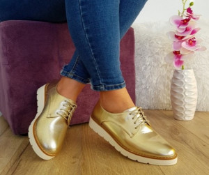 Pantofi Casual 7A001 GOLD R1/10/3