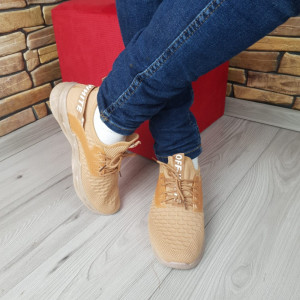 Pantofi casual A-10 KHAKI R2/5/1 - Img 1