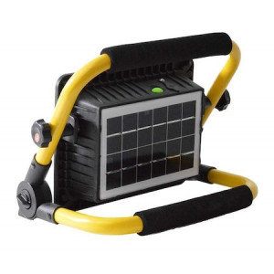 Proiector 50W cu incarcare solara si usb, W743A, COB LED, acumulator integrat, telecomanda - Img 5