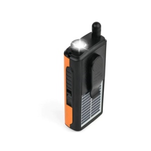 Radio portabil cu lanterna- CcLamp CL-601 alimentare duala solar si retea - Img 3