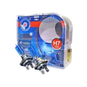 Set becuri auto H7, 12V, 100W, 5000k, Halogen Pegasus Skyline, Xenon Ultra Look Effect - Img 4
