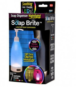 SUPER OFERTA Dozator de sapun cu lumina LED Soap Brite - Img 1