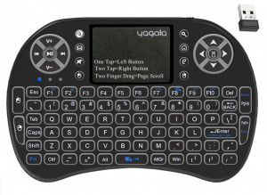 Tastatura Wireless, Cu Touchpad, Pentru TV Box Si Mini PC, Android TV, Smart TV, PC, Laptop - Img 3