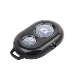 Telecomanda pentru Selfie pentru Android si iOS, 10m Bluetooth, Neagra - Img 1