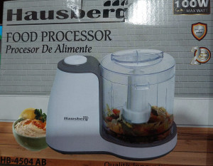 Tocator electric Hausberg HB-4504, Putere 100W, Capacitate 0.5L - Img 3