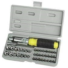 Trusa chei tubulare si biti Socket Set, 41 piese