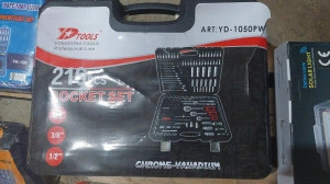 Trusa de scule MaxxTools, 216 piese, material chrom-vanadium - Img 2