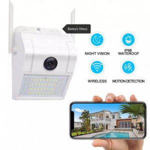 Camera de Supraveghere Jortan Wall Camera, IP Wireless cu lampa 32 LED ,JORTAN - Img 2