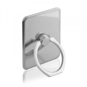 Inel suport telefon sau tableta, metalic, Silver