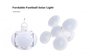 Lampa Solara Pliabila, 5 Moduri iluminare, Impermeabila, Alba, prindere cu Carlig - Img 7