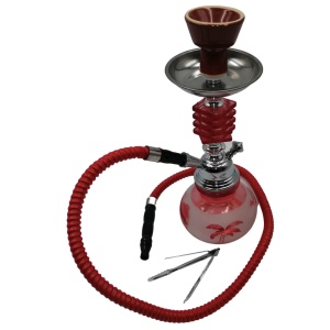 Mini narghilea clasica Super Hookah Rosu